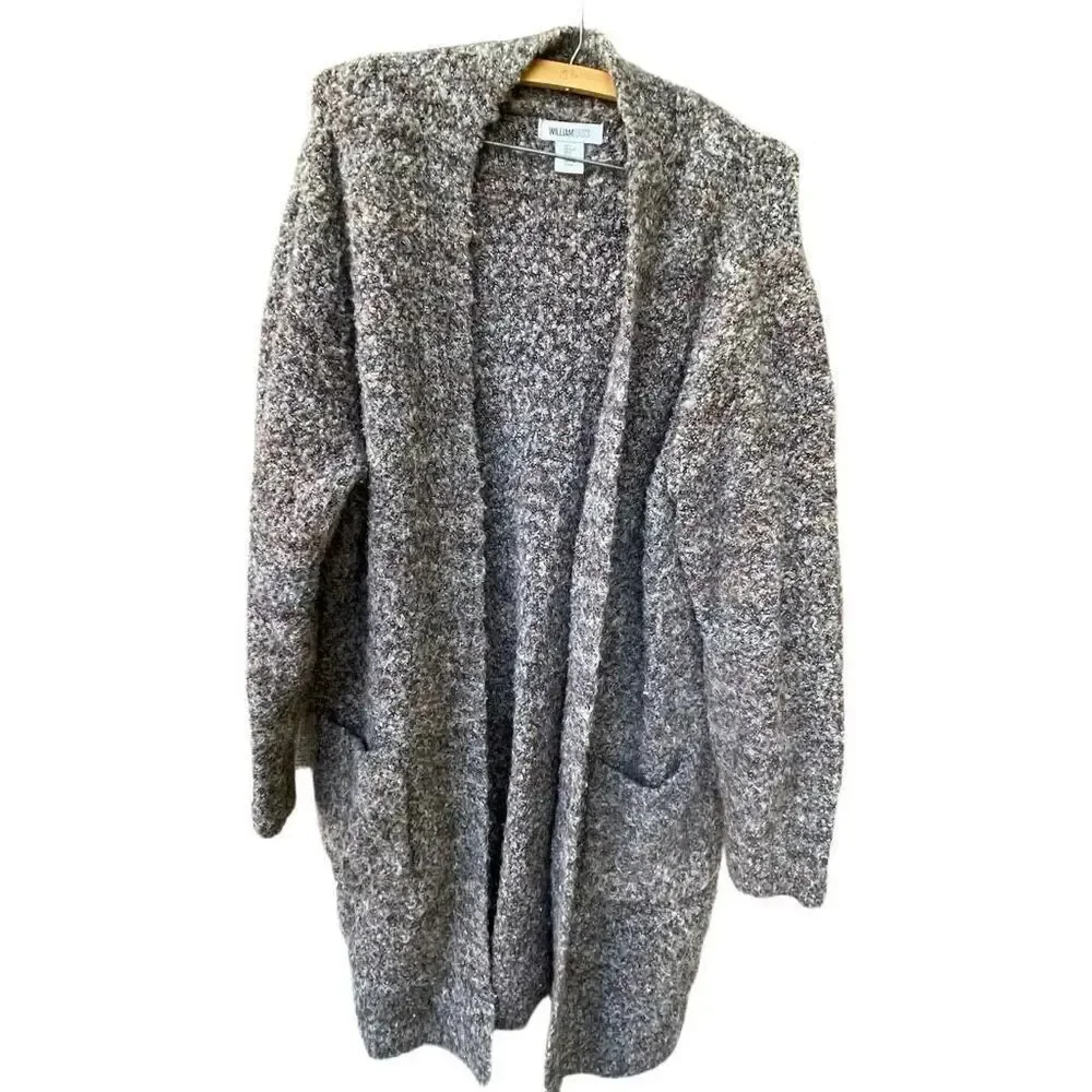 William Rast size L fluffy long cozy lagenlook cardigan